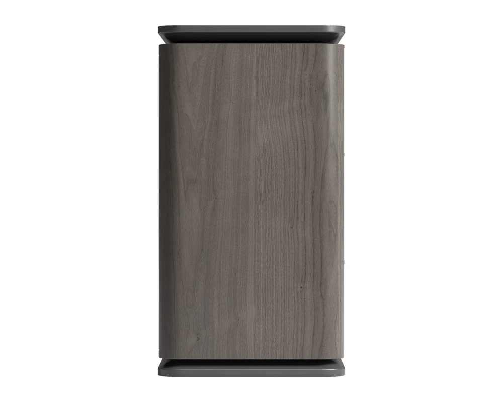 Шпонированный шкаф низкий 2300x430x800 Atlas (Sun)