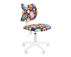 Кресло CHAIRMAN ТИН (Kids) 102 белый пластик (white) images