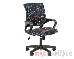 Кресло CHAIRMAN ТИН 103 черный пластик images