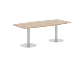 Конференц-стол прямоугольный 2200х1100х754 Вейв / Wave images