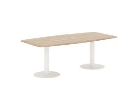 Конференц-стол прямоугольный 2200х1100х754 Вейв / Wave images